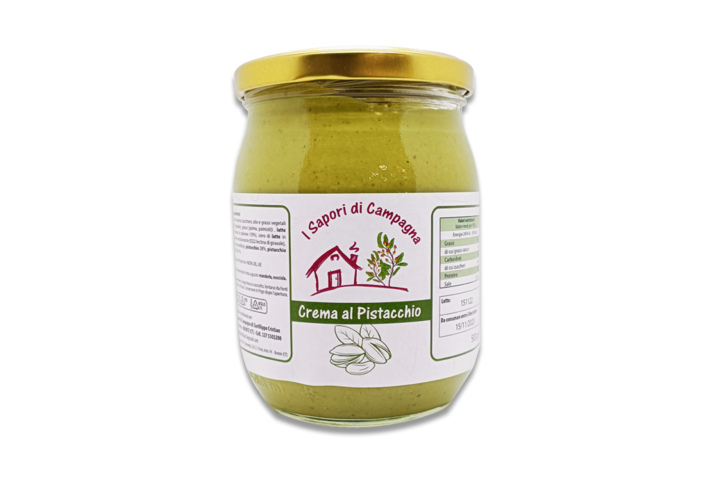 CREMA AL PISTACCHIO 500g